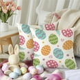 thumbnail image 4 of hofaaa Easter Pillow Covers 20x20 Inch Set of 2,Colorful Eggs Decor Throw Pillow Covers,Spring Farmhouse Holiday Decorations Pillow Cases for Sofa Couch Home(07-20), 4 of 6