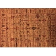 thumbnail image 1 of Ahgly Company Indoor Rectangle Oriental Orange Industrial Area Rugs, 2' x 3', 1 of 4