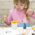 thumbnail image 3 of 4pcs Kids Rotating Brush Basins Painting Brush Washing Tools (Random Color), 3 of 4