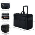 thumbnail image 5 of AlpineSwiss 19" Wheeled Briefcase Rolling Case Sales Sample Pilot Lawyer Attache, 5 of 8
