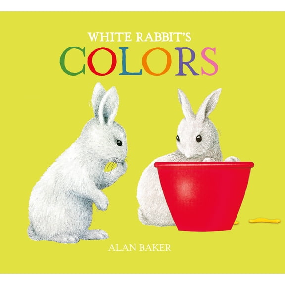 Little Rabbit Books: White Rabbit's Colors (Board Book)