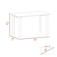thumbnail image 4 of Cabo Writing Desk, Four Legs Mahogany, 4 of 5