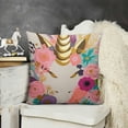 thumbnail image 2 of Cute Square Throw Waist Pillow Case Decorative Cushion Sofa, 2 of 5