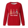 thumbnail image 4 of Xdegoge Ladies Christmas Hoodie Vintage Funny Hooded Sweatshirt Xmas Tree Long Sleeve Shirt Trendy Winter Shirts Casual Vacation Tops 2025, 4 of 4