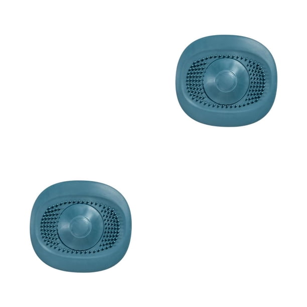 Filtro de fregadero Inteprter antiobstrucción colador de desagüe de cocina TPR lavabo de baño Flexible 2piezas