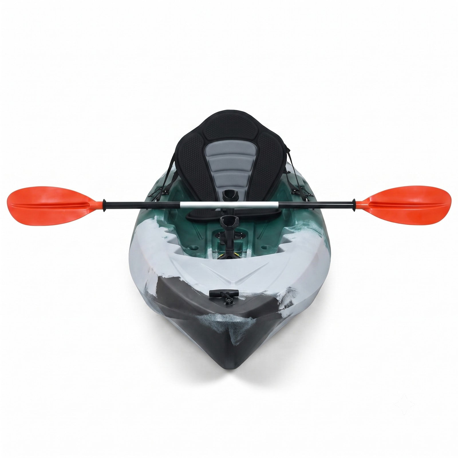 Lifetime 10 ft Sport Fisher Angler Tandem Kayak with Paddle, Camo