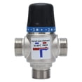 thumbnail image 1 of Válvula mezcladora termostática que corta automáticamente el dispositivo de control de temperatura Válvula mezcladora de flujo grande G3/4 pulgadas, 1 of 5
