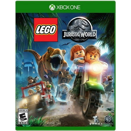 LEGO Jurassic World - Xbox One Standard Edition Following the epic storylines of Jurassic Park  The Lost World: Jurassic Park and Jurassic Park III  as well as the highly anticipated Jurassic World  LEGO Jurassic World is the first videogame where players will be able to relive and experience all four Jurassic films. Reimagined in LEGO form and told in TT Games  signature classic LEGO humor  the thrilling adventure recreates unforgettable scenes and action sequences from the films  allowing fans to play through key moments and giving them the opportunity to fully explore the expansive grounds of Isla Nublar and Isla Sorna.