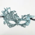 thumbnail image 2 of 2025 Femmes Maquillage Danse Protection Visage Peint avec Poudre d'Or Demi-Visage Carnaval Fête Protection Visage, 2 of 3