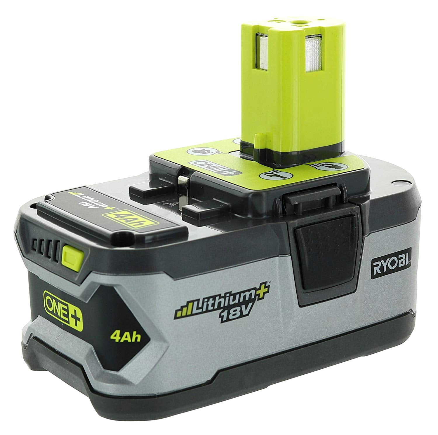 Restored Ryobi P108 One+ 18V 4.0AH Lithium Ion Battery and P117 One+ Dual Chemistry Battery Charger (Refurbished)