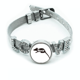 thumbnail image 1 of raton y negro animal Pulsera pulsera pulsera de cristal amor pulsera ajustable, 1 of 2
