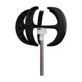 thumbnail image 1 of Vertical Wind Turbine Generator 1000W 5 Blades12v 24v With MPPT Charge Controller Low Noise Wind Speed Start Rotation For Home ,Easy Installation, 1 of 7