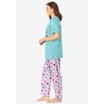 thumbnail image 3 of Dreams & Co. Plus Size Graphic Tee PJ Set, 3 of 6