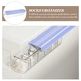 thumbnail image 2 of WASHWEPE 1Pcs Sock Storage Wall-mounted Sock Storage Organizer Blue Rectangular For Home Organization, 2 of 8