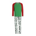 thumbnail image 4 of Pyjamas Parent-Enfant Ensemble Pantalon Imprimé Arbre de Noël, 4 of 9