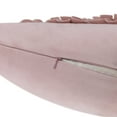 thumbnail image 4 of JWH 3D Handmade Square Rose Gold Velvet Floral Pillow Cases 18x18inch for Home Decoration, 4 of 12