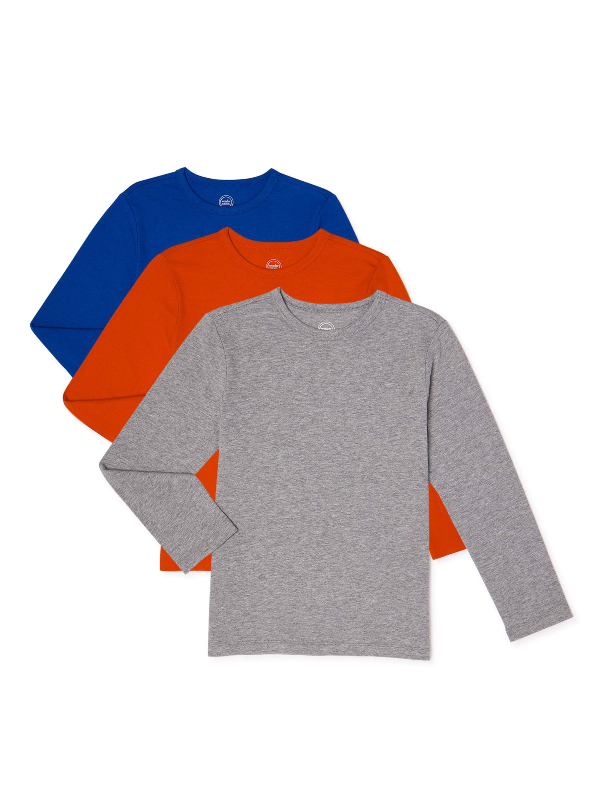 NWT Details about   Wonder Nation Boys Blue Tag Free Short Sleeve Raglan T-Shirt Size S 6-7