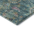 thumbnail image 3 of Addison Rugs Mayfield Premium Machine Washable Traditional Medallions Teal Rectangle Rug, 10' x 14', 3 of 6