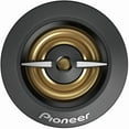 thumbnail image 4 of (Pack of 4) PIONEER TS-A301TW, 20mm Dome Component Tweeter Car Speaker, Precise Upper Range, Clear Sound Quality, Easy Installation, Full Gold Color, Pair with Midrange Drivers and Subwoofers for Complet, 4 of 4