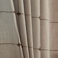 thumbnail image 3 of Rideau Occultant en Coton Lin à Carreaux Brodé, Style Ferme, 3 of 6