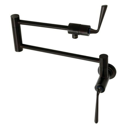 

Kingston Brass KS4105ZL Silver Sage Wall Mount Pot Filler Oil Rubbed Bronze