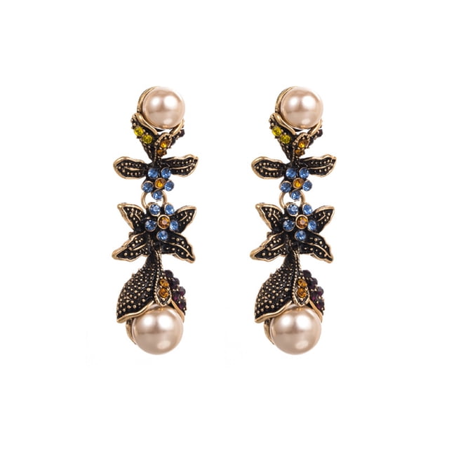 Guardurnaity Pendientes colgantes de 2 uds., colgante de abalorio Vintage, accesorios de joyería de boda para mujeres y niñas, regalo para esposa Ropa, zapatos y accesorios Miscelánea Guardurnaity AP017600-00