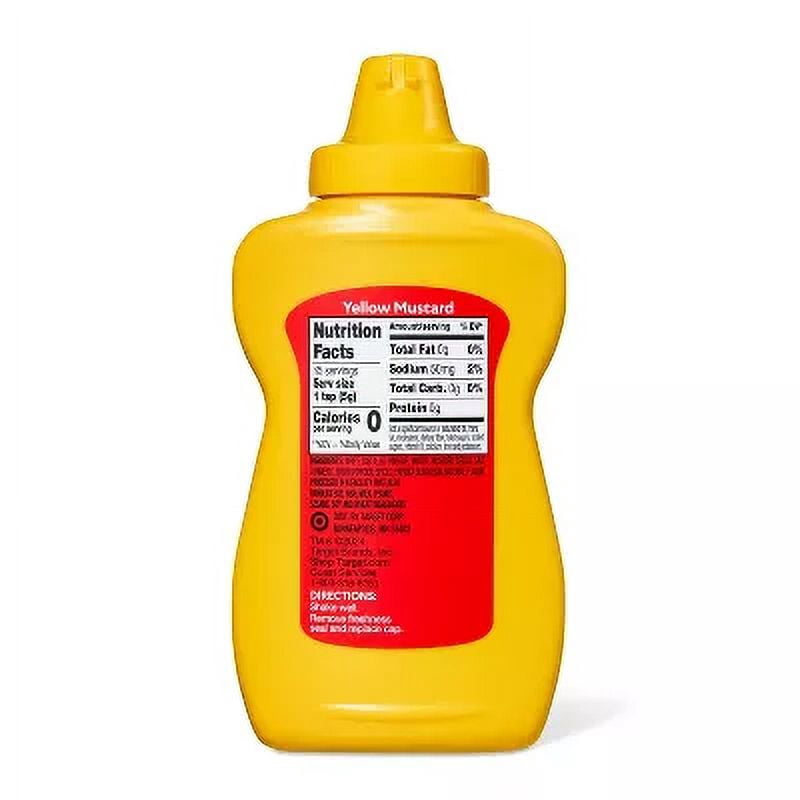 Yellow Mustard 8oz Market Pantry (Pack of 2)