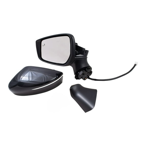 Brock Power Mirror for 2020-2023 Versa SV Blind Spot Detection Turn Signal Indicator Heated Left