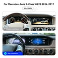 thumbnail image 6 of TPXINXIN 12.3 inch Android 13 for Mercedes-Benz S-Class W222 2014-2017 LCD Screen Car Audio,GPS Navigation BT Touchscreen,Carplay Multimedia Unit, 6 of 13