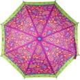 thumbnail image 2 of All Over Print Umbrella, Paisley Garden, 2 of 10