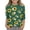 Dark Green, variant on CCRFTGI Cute Tops for Kids Girls Size 10-12 Summer 3/4 Sleeve Sunflower Print Tee Shirts Casual Loose Comdy Big Sister Outfit Crew Neck Shirts White 11-12 Years