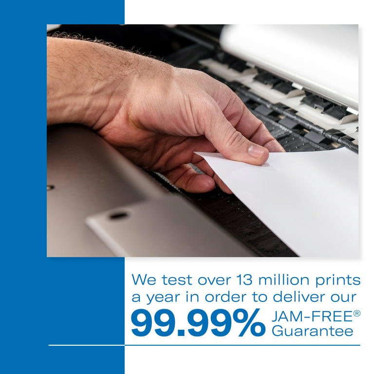 Premium Color Copy Print Paper, 100 Bright, 32 lb Bond Weight, 8.5 x 11,  Photo White, 500/Ream