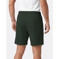 thumbnail image 2 of Athletic Shorts For Men 3 Pack Casual Shorts 8" Basketball Gym Shorts With Zipper Pockets Black, Hunter Green, Doeskin Size XL, 2 of 6