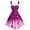 Hot Pink, variant on BLTIBY 2024 Womens Christmas Camisole Dresses Snowflake Print Furry Trim Vintage V-Neck Dress Mrs Santa Claus Holiday Cocktail Party Sleeveless Swing Dress A-Line Midi Outfits Green M