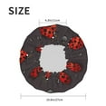 thumbnail image 6 of Kdxio Red Ladybugs Print Shower Cap for Women,Elastic and Reusable,Double Waterproof Layers Bathing Hat, 6 of 9
