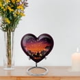 thumbnail image 7 of MUKTIVE Music Cremation Urns for Human Ashes, Small Funeral Urn for Couple Ashes, 3 Inch Black Urns, 8 Inch Large Decorative Memorial Gifts for Adult (1 Large & 4 Keepsake), 7 of 7