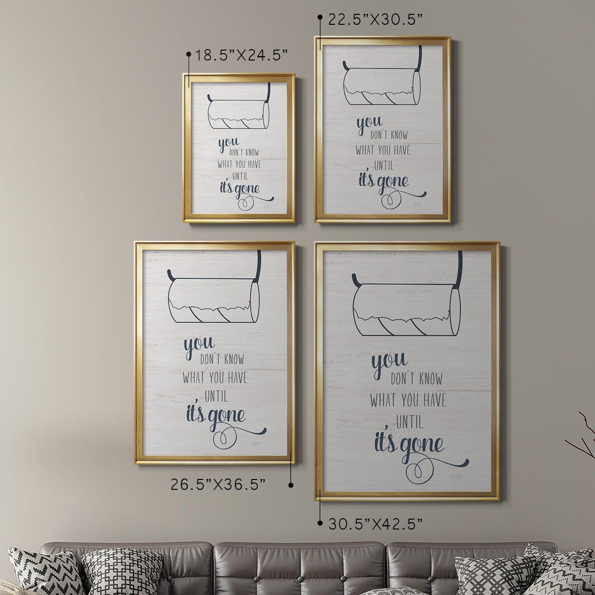 Until It's Gone Premium Framed Print - Ready to Hang