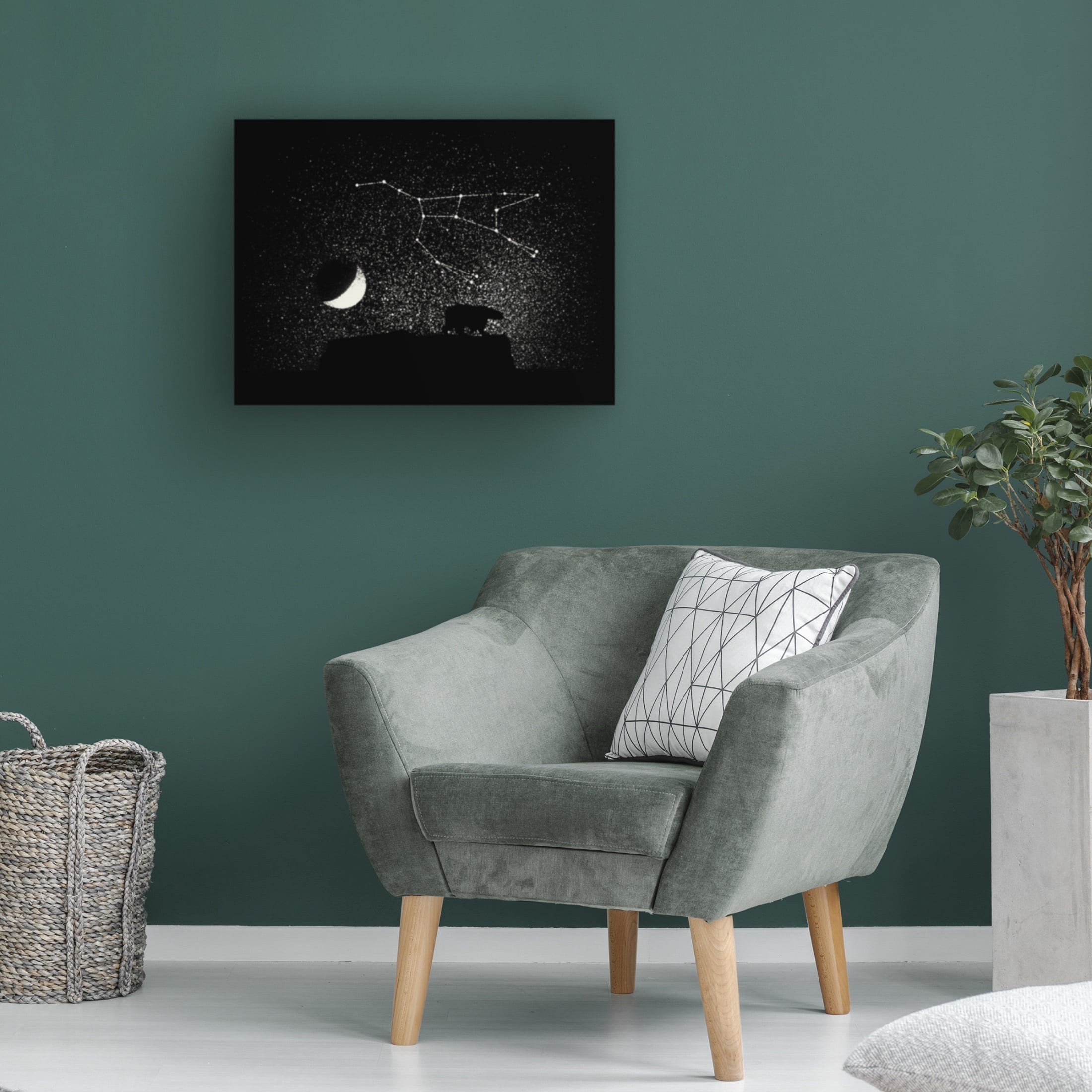 Trademark Fine Art Florent Bodart  Ursa Major Canvas Wall Art