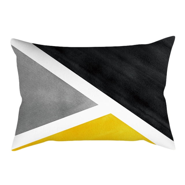 kiplyki Housse de Coussin Ananas Feuille Jaune Canapé Voiture Taille