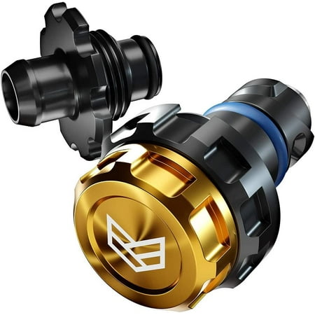 RONIN FACTORY Ford F150 Oil Drain Plug 2015+ F150 Raptor Mustang (Ford Bronco V6) Replacement Yellow Plastic Engine Oil Drain Plug BC A / FT A / KX B (See Fitment Guide Below)