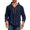 Dark Blue, variant on Men's Casual Loose Fit Long Sleeve Hooded Sweatshirt with Pocket, Spring Fall Everyday Comfort Top,Army Green,L
