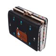 thumbnail image 2 of Moda Mujer PU De Cuero Señora Titular De La Tarjeta Corta Bolso Bolso Negro Zulema Mini billetera para mujer, 2 of 8