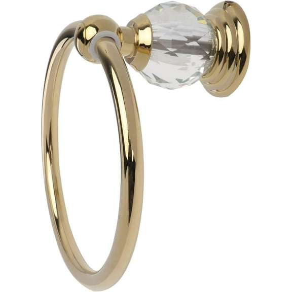 1pc Towel Rack Bath Towel Hooks Brass Towel Bar Gold Towel Towel Ring Gold Towel Ring Hand Towel Ring Kitchen Towel Holder Round Stainless Steel Hanging Ring Accessories