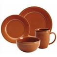 thumbnail image 2 of Rachael Ray 16-Piece Cucina Stoneware/Ceramic Dinnerware Set, Pumpkin Orange, 2 of 7