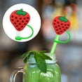 thumbnail image 3 of KDFWDM Cute Fruit Straw Covers Cap for Stanley Cup, Silicone Straw Toppers for Stanley Tumblers with Handle, Reusable Drinking Straw Tips Lids,Dust-Proof Straw Plugs Protectors, 3 of 8