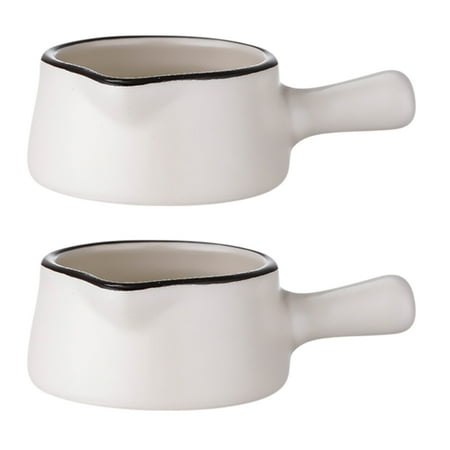 

NUOLUX Sauce Creamer Pitcher Dish Ceramic Mini Bowls Seasoning Dish Dishes Dipping Smallbowls Sushi Soy Pitcher Porcelain