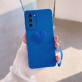 thumbnail image 1 of Funda de silicona 3D para Samsung Galaxy, protector con correa de muñeca para Samsung Galaxy S21 S22 Plus Ultra S20 Fe, S 21 22 20 S22plus S21fe Fivean unisex, 1 of 2