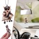 thumbnail image 5 of Colgante acrílico de gato para coche. Decoración creativa 2D para espejo retrovisor, mochila o bolso escolar. Seguro y no tóxico. Regalo ideal para familiares y amigos., 5 of 5