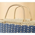 thumbnail image 5 of Kukuzhu Women Tote Bag Straw Woven Basket Handbag Trendy Summer Ladies Girls Picnic Beach Travel Shoulder Bag, 5 of 5