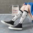 thumbnail image 5 of Naloa Panda Bear Thigh High Socks Extra Long Stretchy Sock Women Over Knee High Opaque Stocking Daily Wear, 5 of 6